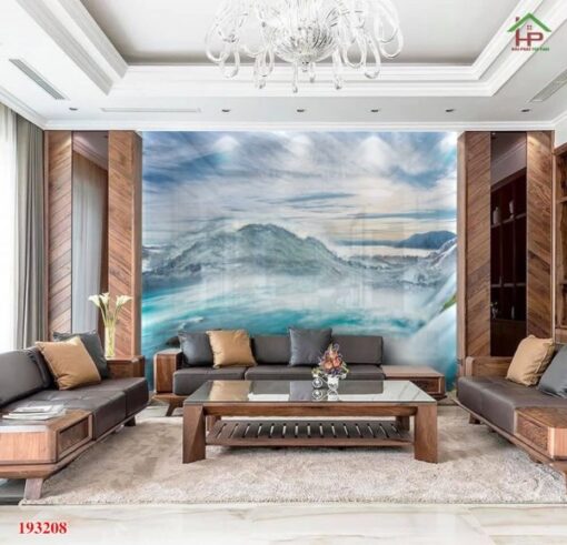 Tranh in UV trên tấm PVC dày 3mm, phủ tráng gương (SX theo kích thước) - m2