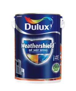 Sơn nước ngoại thất cao cấp DULUX WEATHERSHIELD Bề Mặt Bóng - BJ9 - 1L