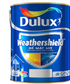 Sơn nước ngoại thất cao cấp DULUX WEATHERSHIELD Bề Mặt Mờ - BJ9 - 15L
