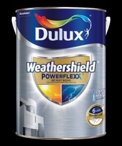 Sơn nước ngoại thất cao cấp DULUX WEATHERSHIELD POWERFLEXX. Bóng - GJ8B - 1L