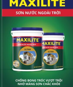 Sơn nước ngoài trời MAXILITE UL TIMA Bề Mặt Bóng - LU1(*) - 5L
