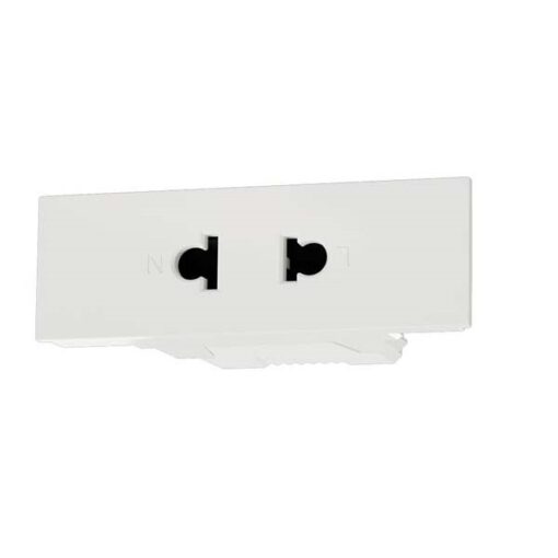 Ổ cắm Đơn 2 chấu 16A , size S - cái