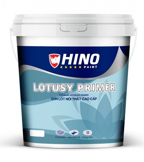 LOTUSY PRIMER Sơn lót nội thất chống kiềm cao cấp - 5L