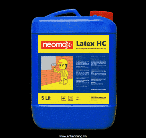 NEOMAX LATEX HC - Phụ gia chống thấm, tác nhân kết nối cho vữa và bê tông (Nhằm nâng cao khả năng chống thấm, chống nứt, chống ăn mòn và tăng cường khả năng kết dính ). - 5 lít /can 1 NEOMAX LATEX HC - Phụ gia chống thấm, tác nhân kết nối cho vữa và bê tông (Nhằm nâng cao khả năng chống thấm, chống nứt, chống ăn mòn và tăng cường khả năng kết dính ). - 5 lít /can
