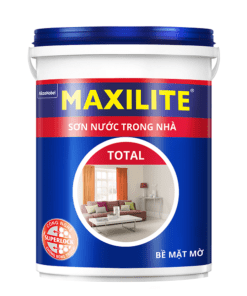Sơn nước trong nhà MAXILITE TOTAL Bề Mặt Mờ - 30C - 18L