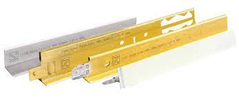 Trần Thạch Cao Vĩnh Tường - Khung Trần Nổi FireLine - Tấm Trần DECO Plus In Lụa Nền Thạch Cao - m2