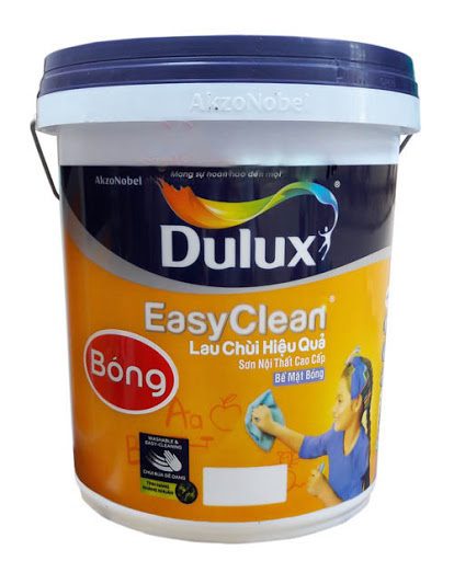 Sơn nước nội thất cao cấp DULUX EASYCLEAN LAU CHÙI HIỆU QUẢ Bề mặt Bóng - A991B - 18L 1 Sơn nước nội thất cao cấp DULUX EASYCLEAN LAU CHÙI HIỆU QUẢ Bề mặt Bóng - A991B - 18L